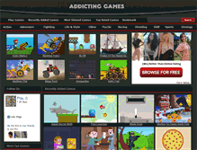 Tablet Screenshot of addictinggames2.org